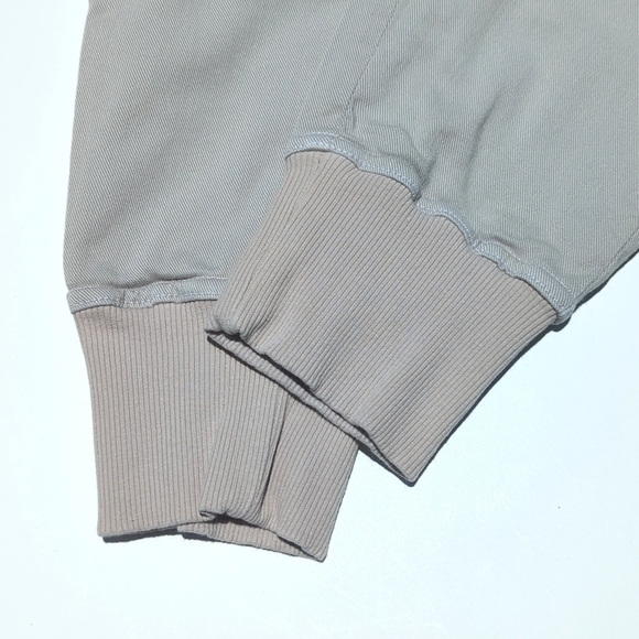 Paige Elson Mid Rise Slim Fit Soft Twill Trouser Jogger Pants Light Gray 27 - Picture 14 of 14